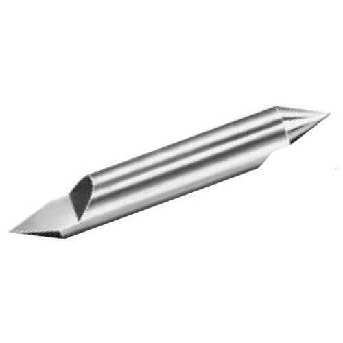 ‎RTC-125-2 1/8 Dia. 2 OAL 30x 3/8 Split Length Split End Engraving Tool - Uncoated - Benchmark Tooling