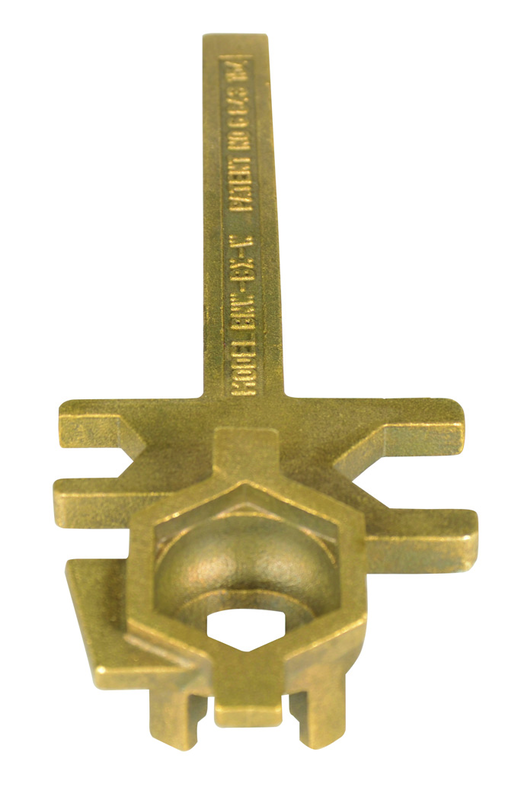 #BNWBXW - Bronze Alloy - Bung Nut Wrench - Benchmark Tooling