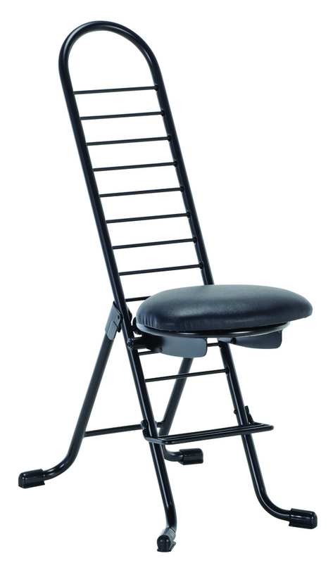 18" - 35" Ergonomic Work Seat -  Swivel Seat - Benchmark Tooling