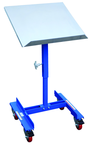Tilting Work Table - 22 x 21'' 150 lb Capacity; 28 to 38" Service Range - Benchmark Tooling