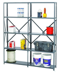 36"W x 24"D 22 GA Shelf, 750 lbs Capacity - Benchmark Tooling