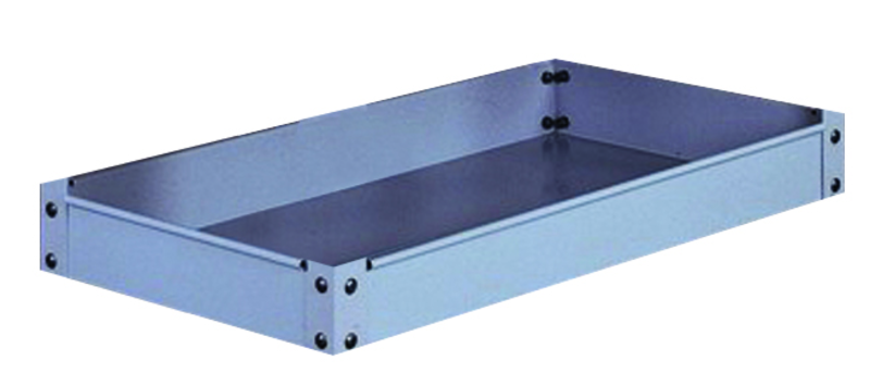 16"W x 30"D x 3-1/4"H 20 GA Bolt-On Center Tray - Benchmark Tooling