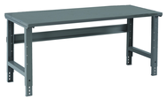 72 x 30 x 33-1/2" - Steel Bench Top Work Bench - Benchmark Tooling