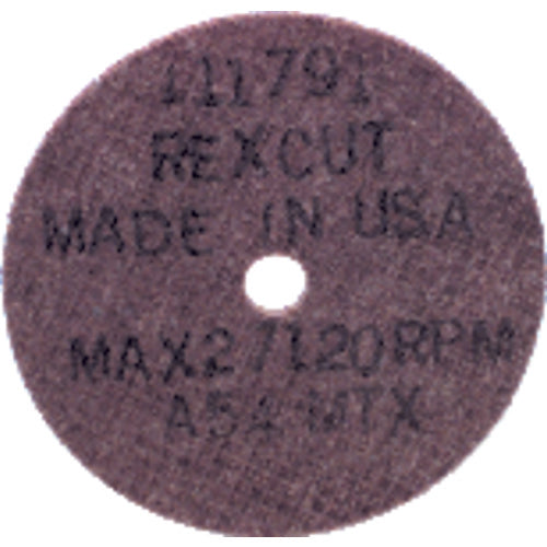 2″ × 1/8″ × 1/4″ - A54MTX - Aluminum Oxide Non-Reinforced Cut-Off Wheel - Benchmark Tooling