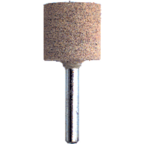 1/8″ × 1 1/2″ Shank-1/2″ × 1/2″ - W185 - Cotton Reinforced Aluminum Oxide Mounted Point - Benchmark Tooling