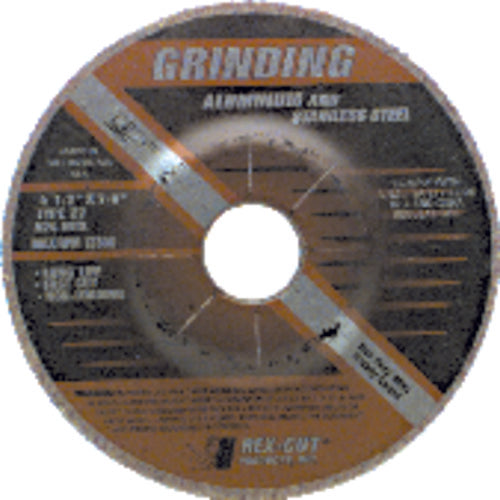 4 1/2″ × 1/4″ × 7/8″ - Aluminum Oxide A24MTX - Depressed Center Wheel - Benchmark Tooling