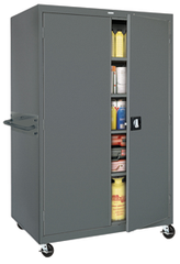 36 x 24 x 78'' (Sand, Gray, Charcoil, or Black (Please specify)) - Transport Storage Cabinet - Benchmark Tooling