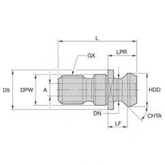 RK50HPCV RETENTION KNOB - Benchmark Tooling