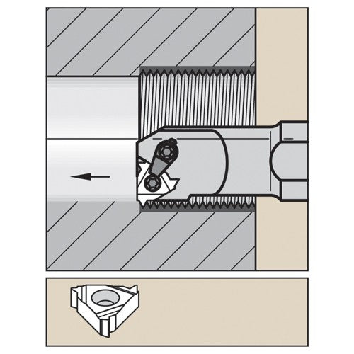 S1212LSER3 W LT BORING BAR - Exact Industrial Supply