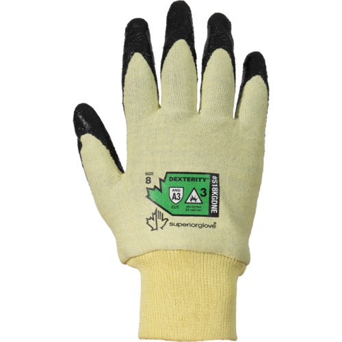 Dexterity, 18ga Deluxe FR Glove, Blended Kevlar, Neoprene Palm