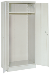 36 x 18 x 78'' (Dove Gray or Putty) - Wardrobe Cabinet - Benchmark Tooling