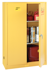 Flammable Liqiuds Storage Cabinet - #5444N 43 x 18 x 65'' (3 Shelves) - Benchmark Tooling