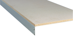96 x 48 x 5/8'' - Particle Board Decking For Storage - Benchmark Tooling