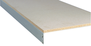 96 x 36 x 5/8'' - Particle Board Decking For Storage - Benchmark Tooling