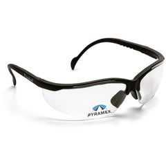 1.5 Magnification Safety Glasses- Clear Lens, Black Frame V2 Reader Style - Benchmark Tooling