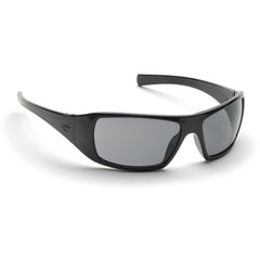 Safety Glasses - Black Frame, Gray Lens - Benchmark Tooling