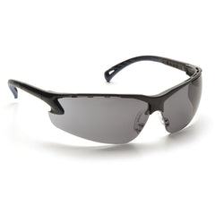 Safety Glasses - Black Frame, Gray Lens with Anti-Fog - Benchmark Tooling