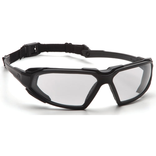 Safety Glasses - Black Frame, Clear Fog Free Lens - Benchmark Tooling