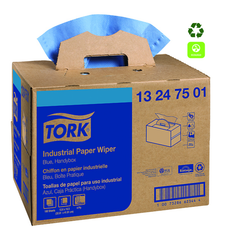 Industrial Paper 4 Ply Wipers - Blue - Handy Box - Benchmark Tooling