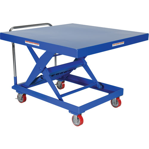 Steel Auto-Hite Cart W/ 2000 lb 48 × 48 - Exact Industrial Supply