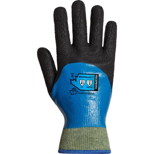 Top level 360° cut protection and a strong grip meets liquid resistance