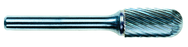 6mm EdgeHog Cylindrical Radius End Carbide Bur SC-1L6M-F Fine 152mm Shk Lgth - Benchmark Tooling