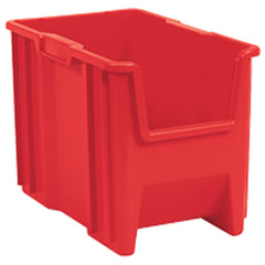 10″ × 17 1/2″ × 10 1/2″ - Red Stak-N-Store Bin - Benchmark Tooling