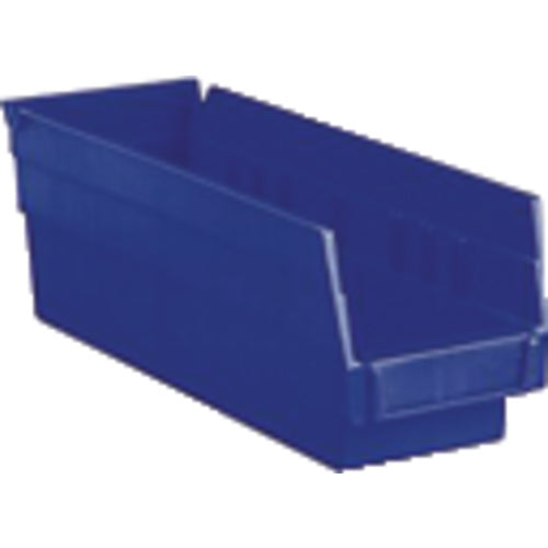 4 1/8″ × 11 5/8″ × 4″ - Blue Economy Shelf Bin - Benchmark Tooling