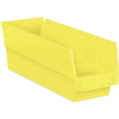 4 1/8″ × 11 5/8″ × 4″ - Yellow Economy Shelf Bin - Benchmark Tooling