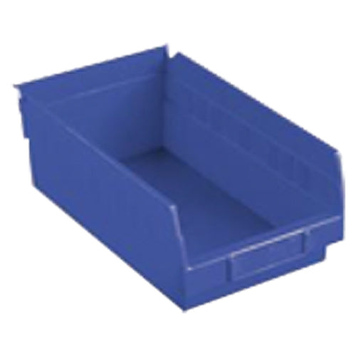 8 3/8″ × 17 7/8″ × 4″ - Blue Economy Shelf Bin - Benchmark Tooling