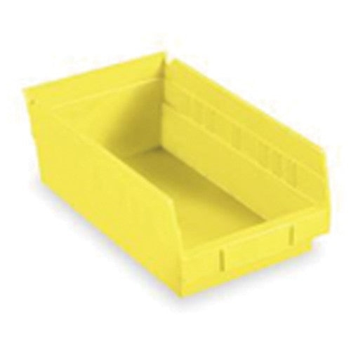 8 3/8″ × 17 7/8″ × 4″ - Yellow Economy Shelf Bin - Benchmark Tooling