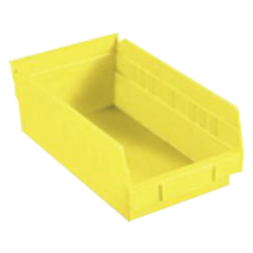 11 1/8″ × 23 5/8″ × 4″ - Yellow Economy Shelf Bin - Benchmark Tooling