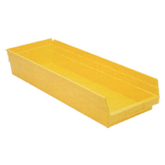 8 3/8″ × 23 5/8″ × 4″ - Yellow Economy Shelf Bin - Benchmark Tooling