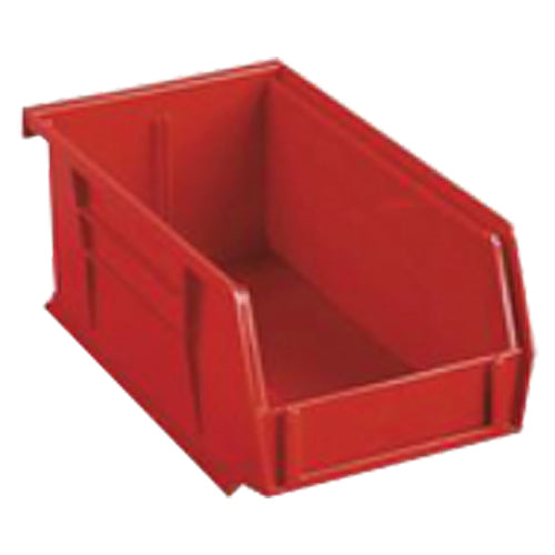 4 1/8″ × 7 3/8″ × 3″ - Red Hanging or Stackable Bin - Benchmark Tooling