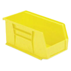 4 1/8″ × 7 3/8″ × 3″ - Yellow Hanging or Stackable Bin - Benchmark Tooling