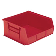 16 1/2″ × 14 3/4″ × 7″ - Red Hanging or Stackable Bin - Benchmark Tooling