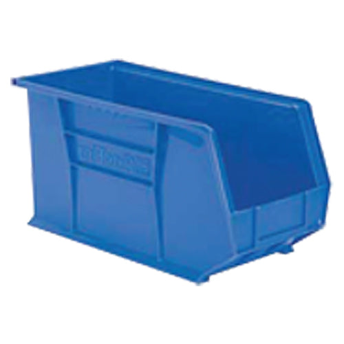 8 1/4″ × 18″ × 9″ - Blue Hanging or Stackable Bin - Benchmark Tooling