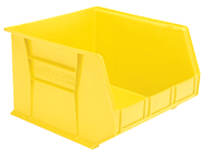 16-1/2 x 18 x 11'' - Yellow Hanging or Stackable Bin - Benchmark Tooling