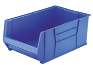 12-3/8" x 20" x 8" - Blue Stackable Bins - Benchmark Tooling
