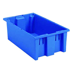 18″ × 11″ × 6″ - Blue - Nest Stack Tote Box - Benchmark Tooling