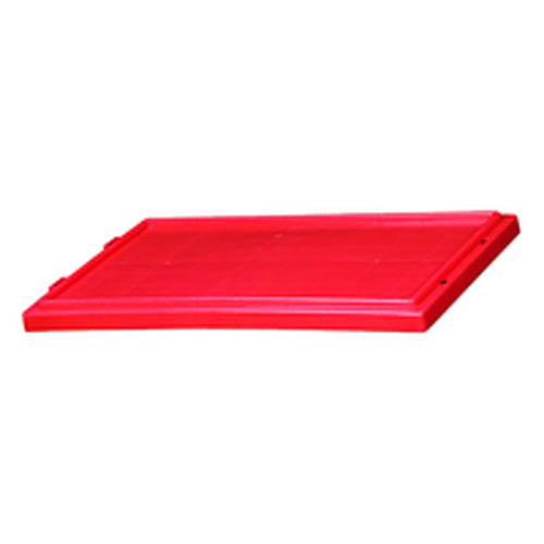 Red Lid for use with Akro Nest-Stack Tote 35–180 - Benchmark Tooling