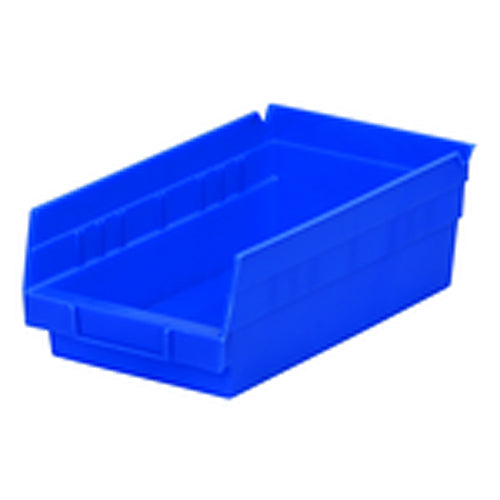 6 5/8″ × 11 5/8″ × 4″ - Blue Economy Shelf Bin - Benchmark Tooling