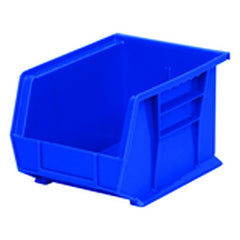 8 1/4″ × 10 3/4″ × 7″ - Blue Hanging or Stackable Bin - Benchmark Tooling