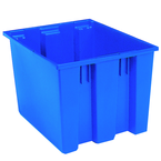19-1/2 x 15-1/2 x 13" --Blue Nest-Stack-Tote Box - Benchmark Tooling