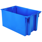 29-1/2 x 19-1/2 x 15'' - Blue Nest-Stack-Tote Box - Benchmark Tooling