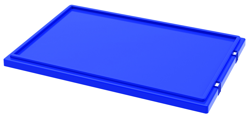 Blue Lid for use with Akro Nest-Stack Tote 35-300 - Benchmark Tooling