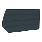 18" x 9" - Black 6-Pack Bin Dividers for use with Akro Stackable Bins - Benchmark Tooling