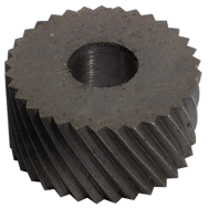 Knurling Wheel - 1/4'' Hole Dia., 5/8'' Dia., 1/4'' Width (16 TPI) - Series GK - Benchmark Tooling