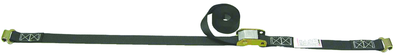 Load Binder - 1" x 10' - Flat Hook Ratchet Buckle Style - Benchmark Tooling