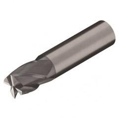 17/64" Dia. - 1/2" LOC - 2" OAL - 4 FL Carbide S/E HP End Mill-AlTiN - Benchmark Tooling